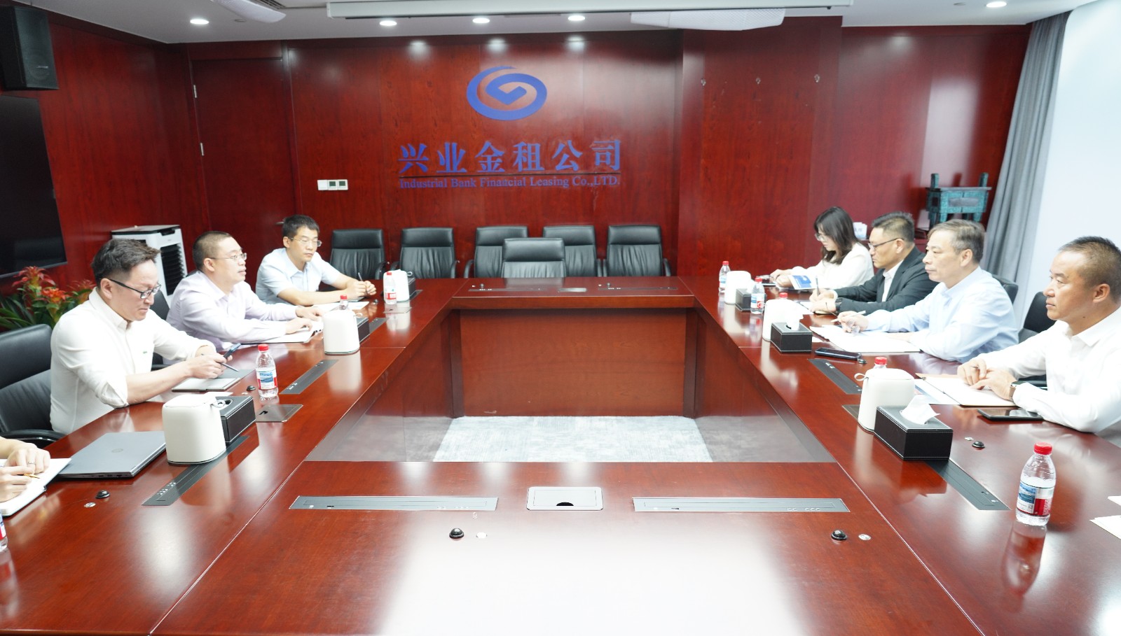 中国船东协会常务副会长刘上海一行走访兴业金融租赁…