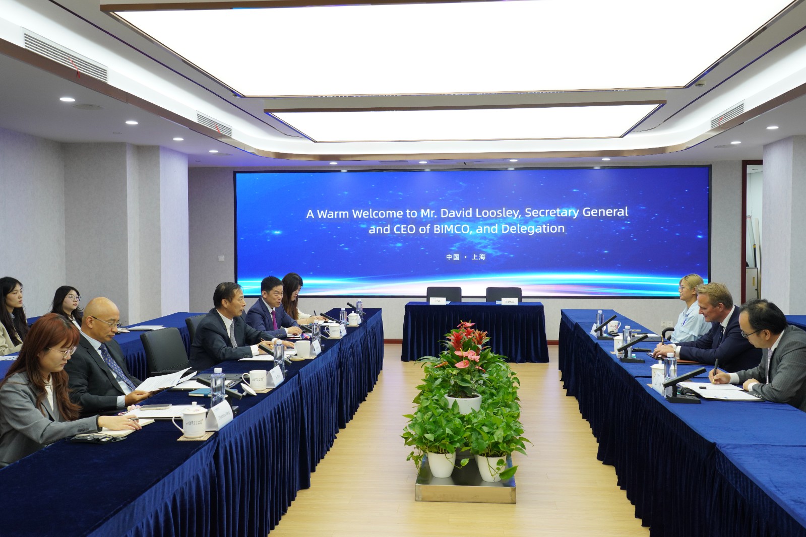波罗的海国际航运公会秘书长兼首席执行官David Loos…