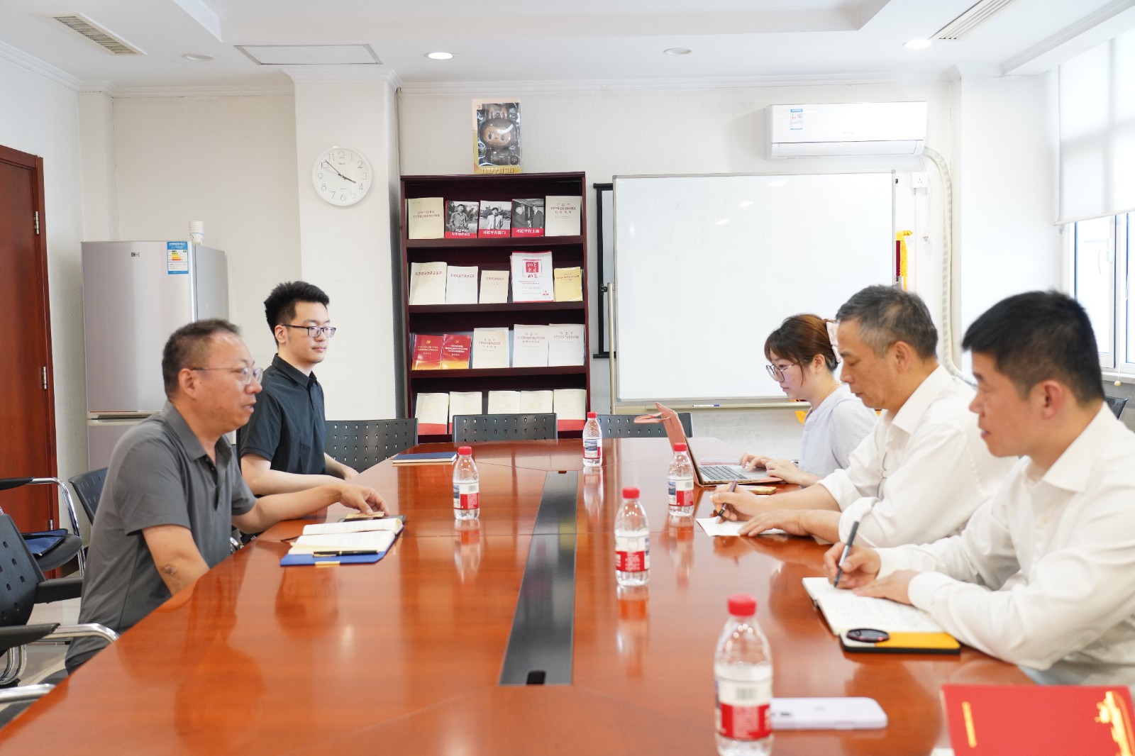 中国船东协会常务副会长刘上海一行拜访中国国际贸易&hellip;