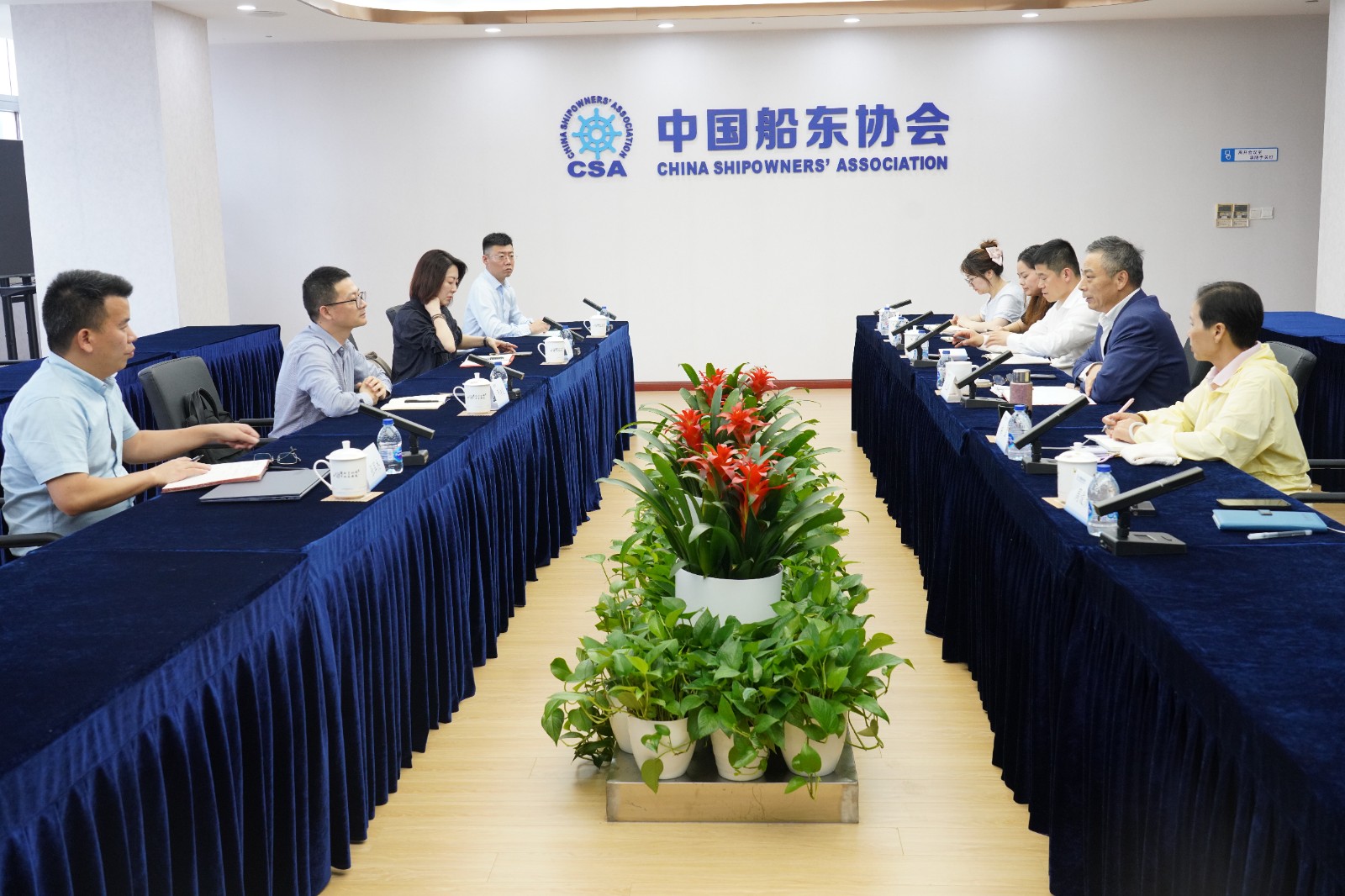 浙江拍船网航运交易股份有限公司总裁严洪波一行来访&hellip;