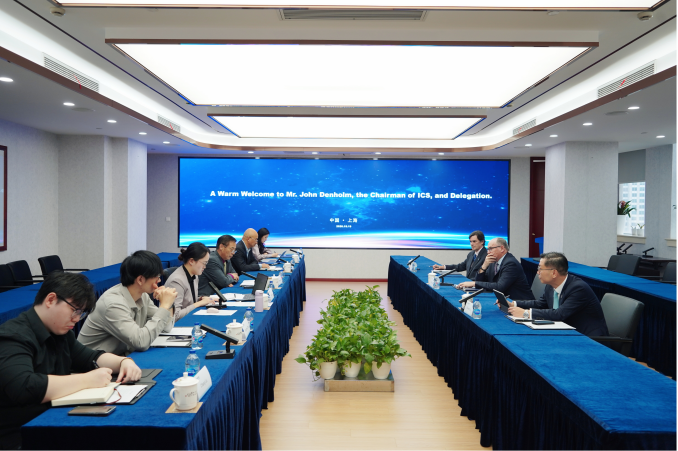 国际航运公会主席John Denholm一行来访中国船东协会